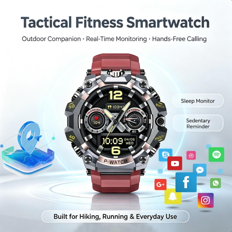 Outdoor Lighting Track - Q668 Jam Tangan Pintar Android Unisex