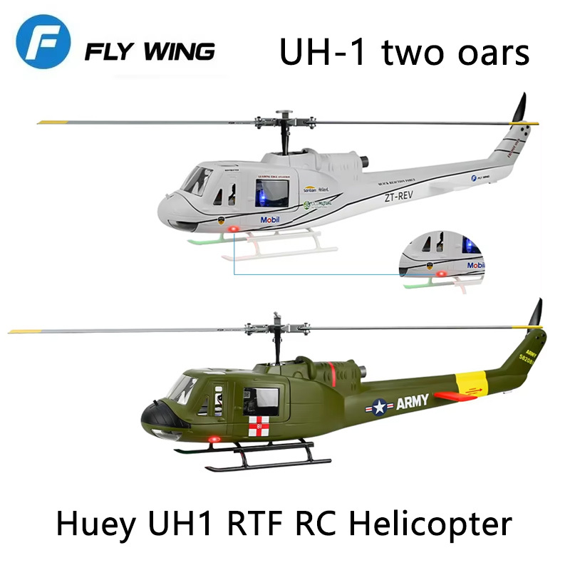 Outdoor Lighting Cable Uk - Helikopter remote control FLYWING UH1 dengan