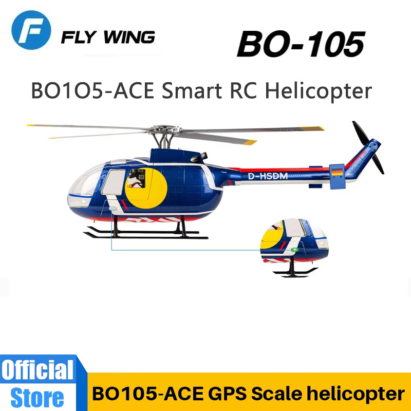 Outdoor Lighting Cable Uk - Helikopter remote control Flying Wing BO-105