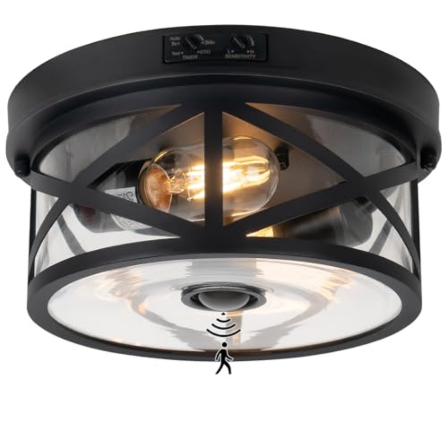 Lighting Fixture Outdoor - Lampu Langit-langit Luar Ruangan dengan Sensor