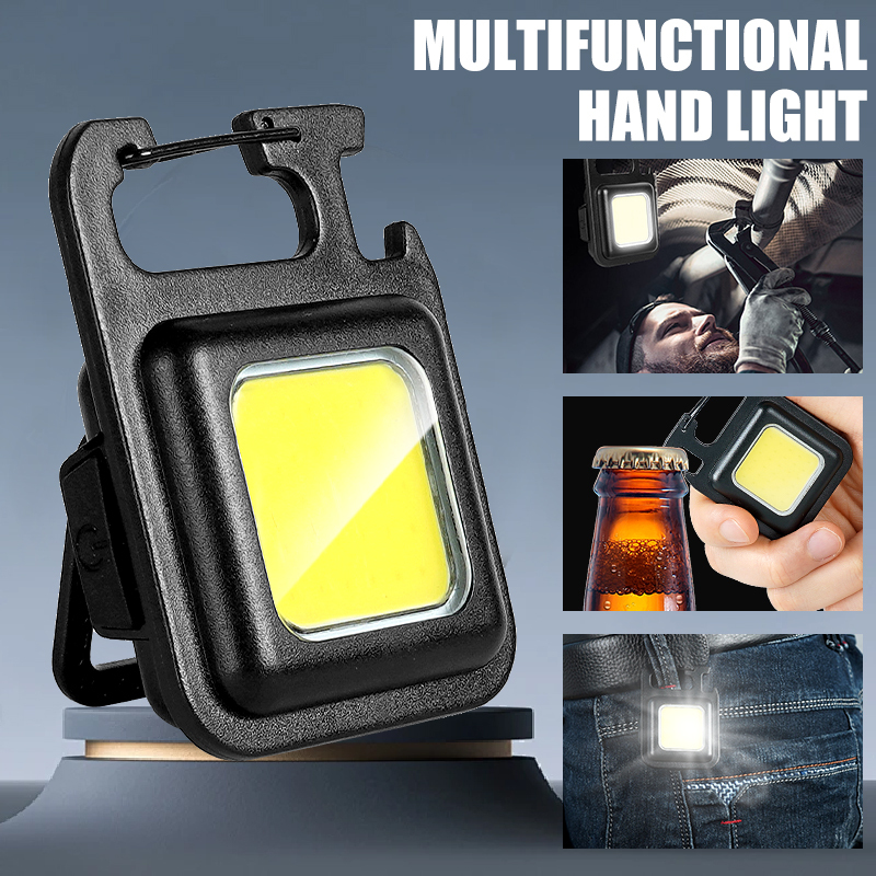 Lighting Fixture Outdoor - Senter Gantungan Kunci MINI COB Super