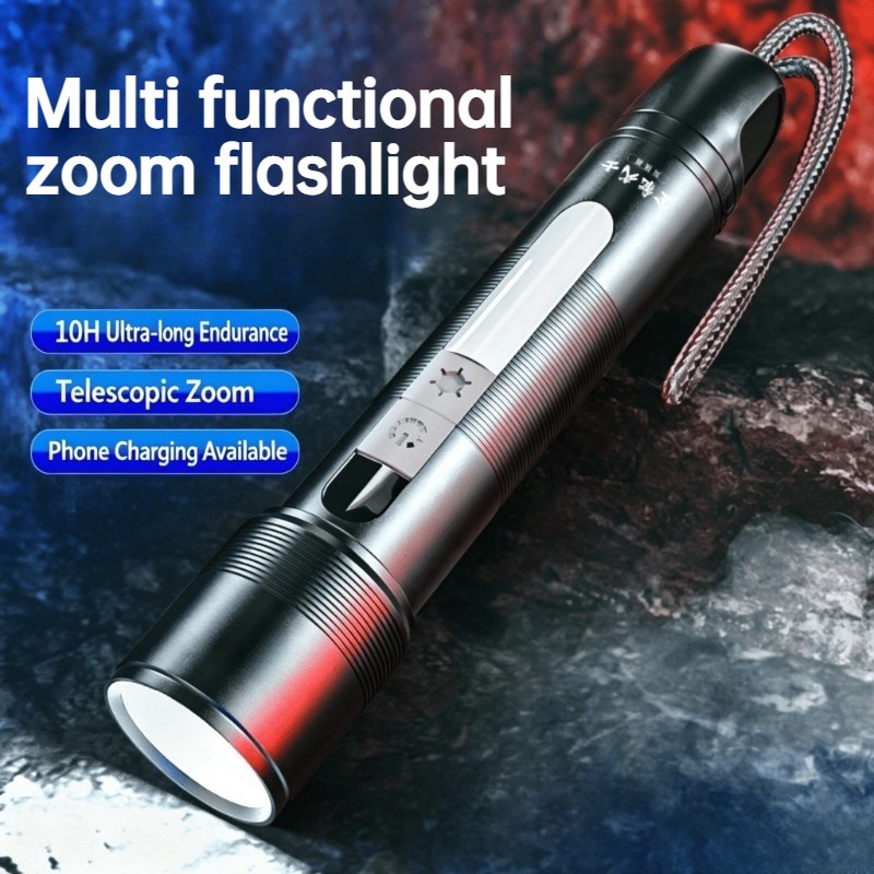 Senter LED Multifungsi Dapat D - Outdoor Lighting Rechargeable ulasan dan harga