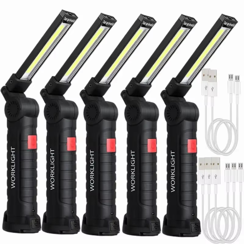 Senter LED COB Portabel Lampu  - Outdoor Lighting Rechargeable ulasan dan harga