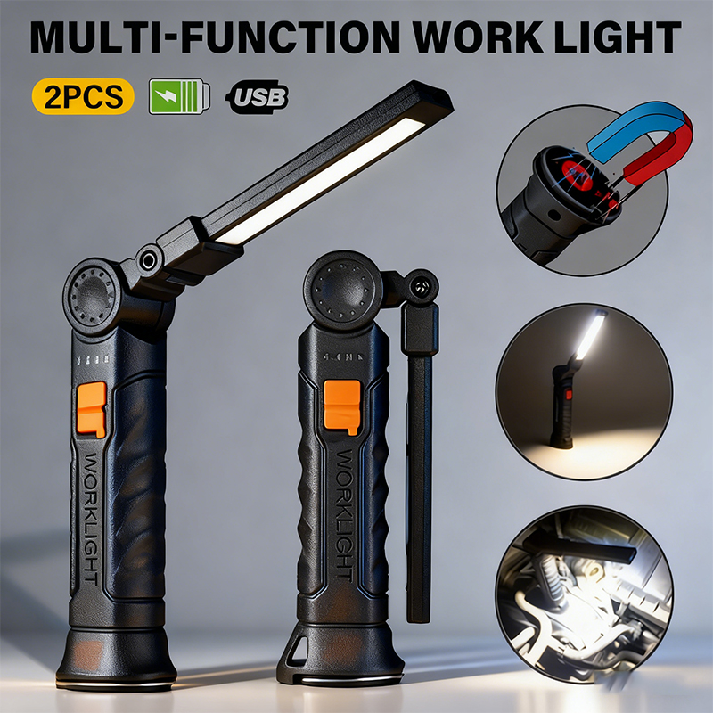 Senter LED COB Portabel Lampu  - Lighting Fixture Outdoor ulasan dan harga