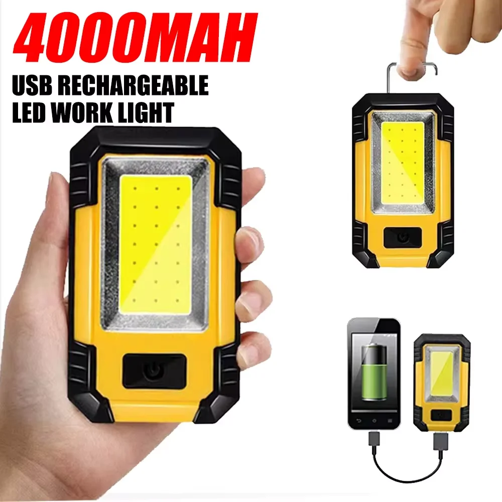 Lampu Kerja Isi Ulang 4000mAh  - Lighting Fixture Outdoor ulasan dan harga