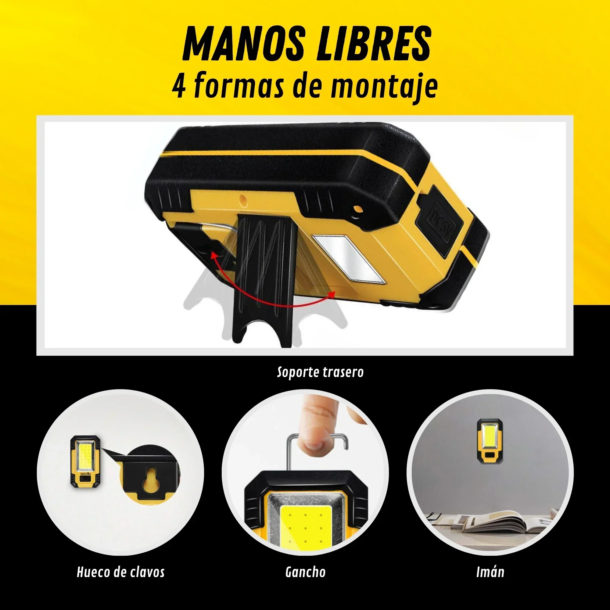 Lampu Kerja Isi Ulang 4000mAh  - Lighting Fixture Outdoor ulasan dan harga