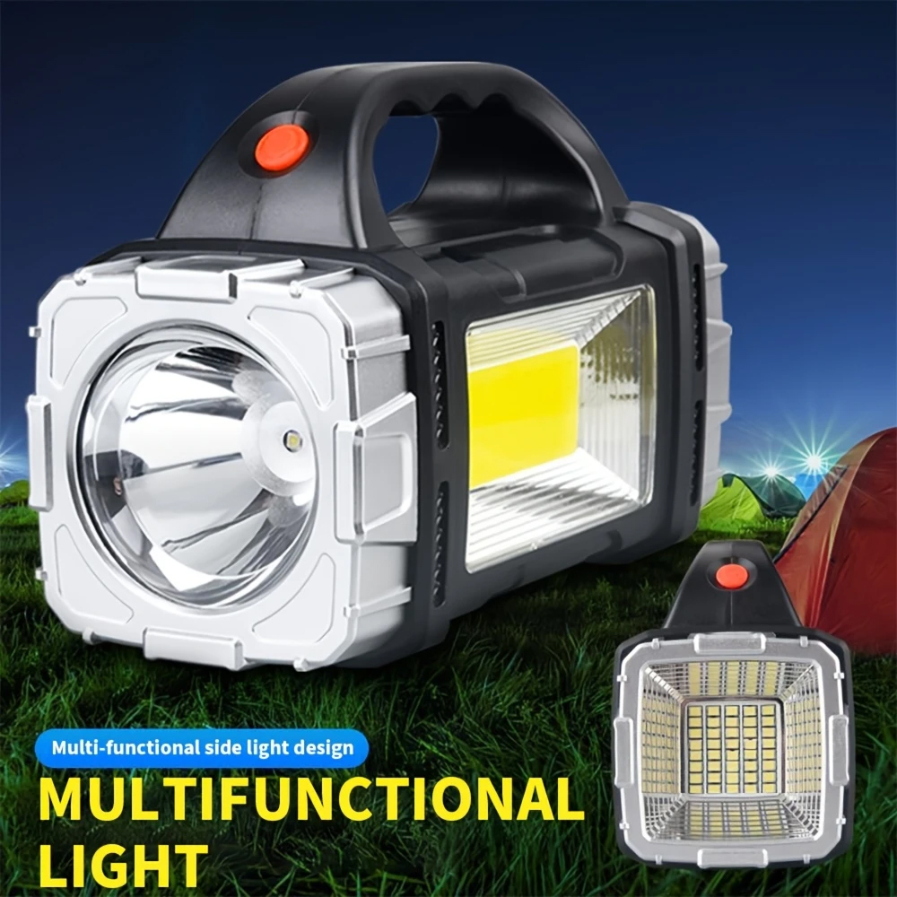 Senter LED Tenaga Surya USB Po - Outdoor Lighting Rechargeable ulasan dan harga