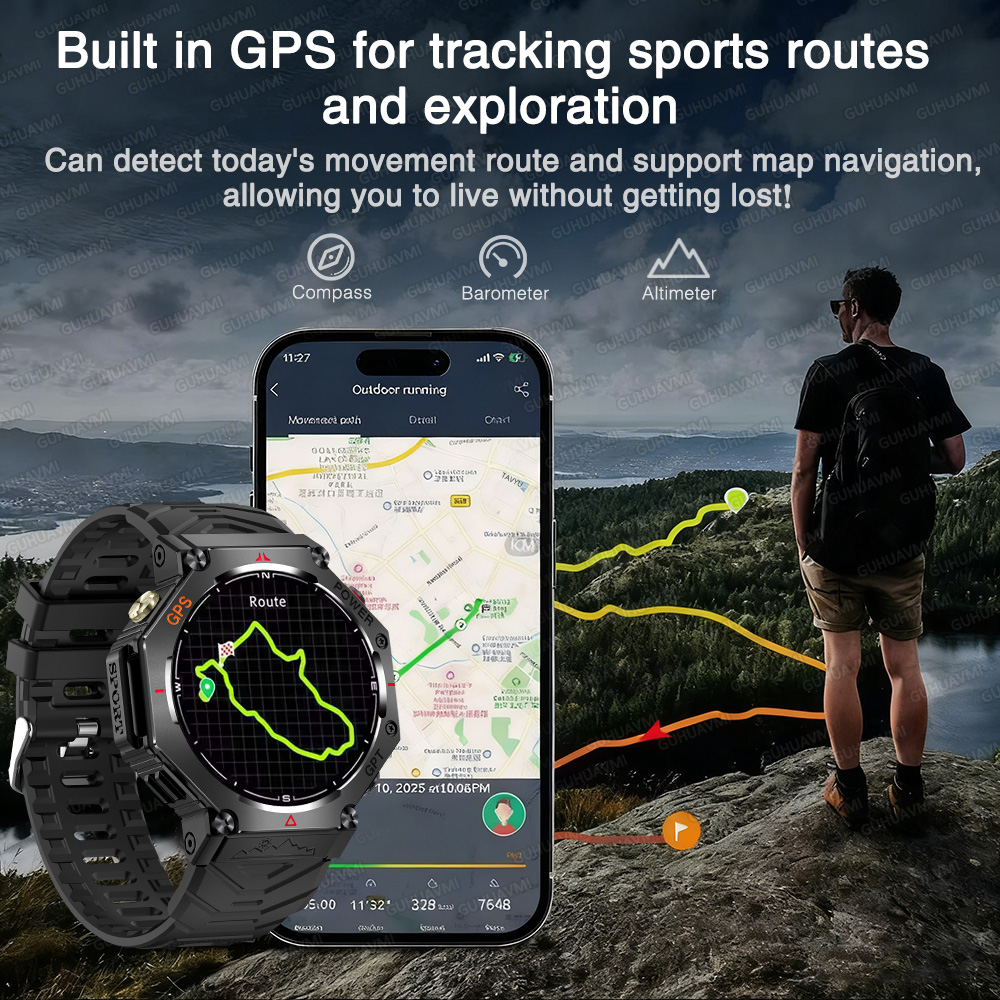 Jam Tangan Pintar X-sports Out - Outdoor Lighting Track ulasan dan harga