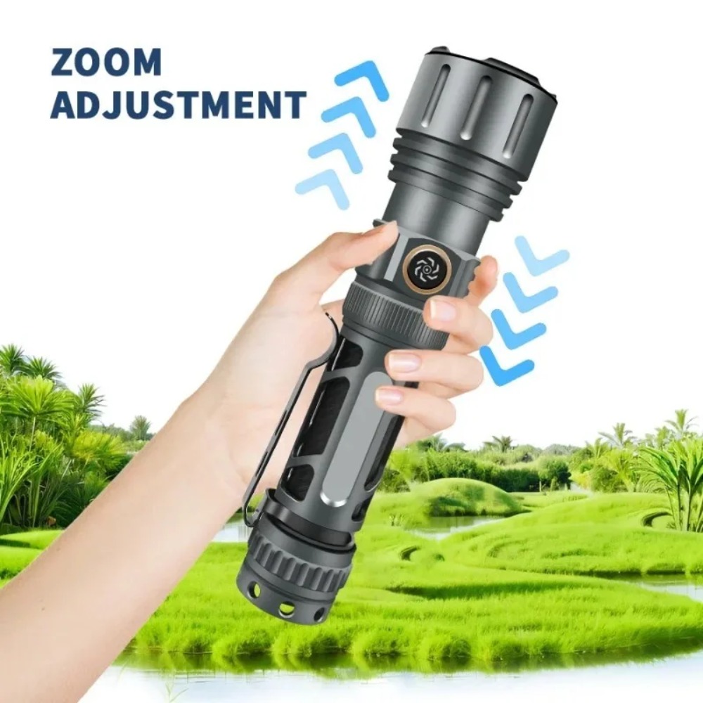Senter Super Terang Lampu LED  - Outdoor Lighting Rechargeable ulasan dan harga