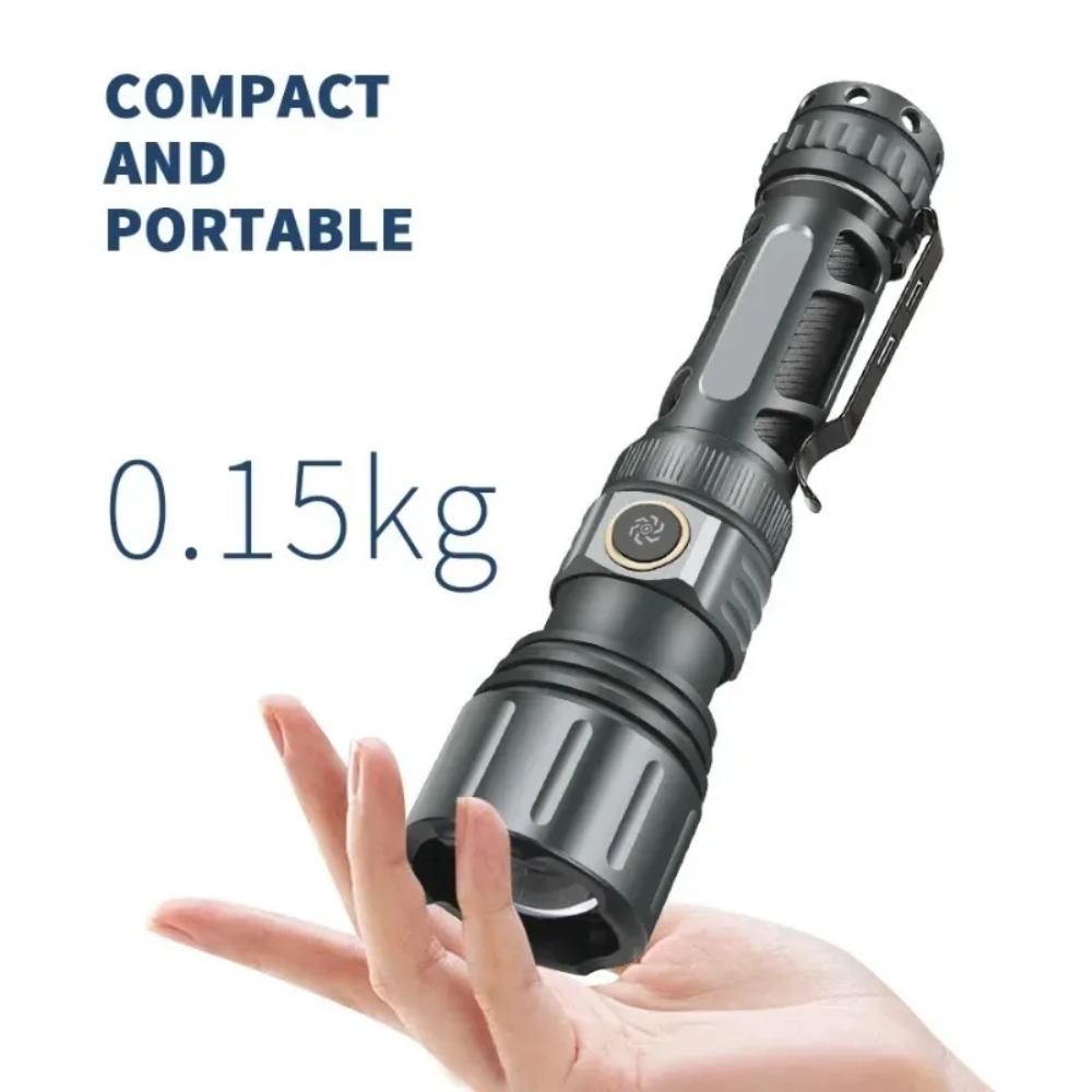 Senter Super Terang Lampu LED  - Outdoor Lighting Rechargeable ulasan dan harga