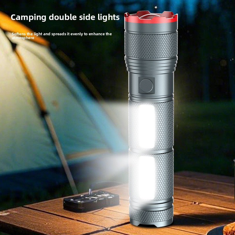 Senter Sorot 7200mAh Lampu Sam - Outdoor Lighting Rechargeable ulasan dan harga