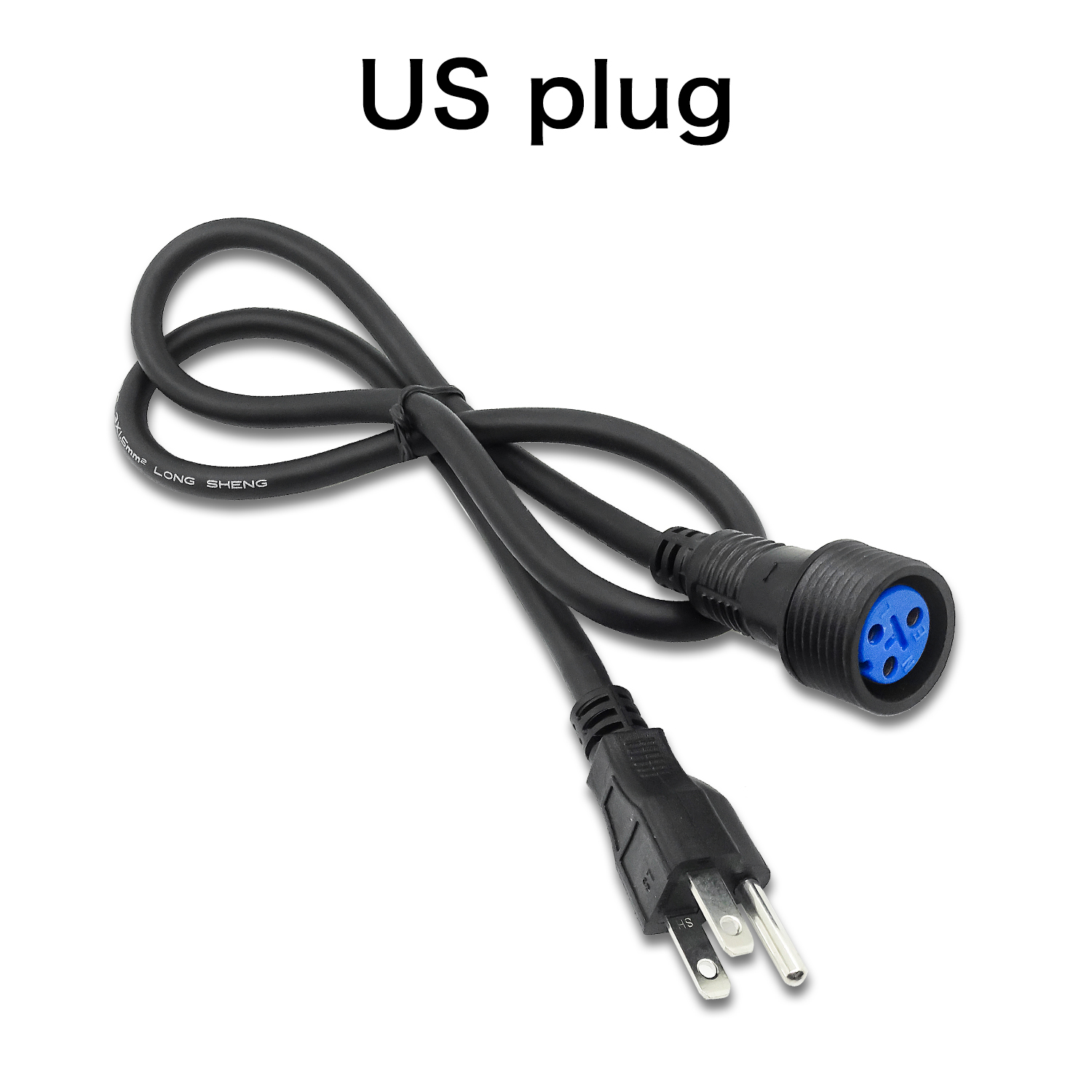IP65 Daya Tahan Air Tali 3Pin  - Outdoor Lighting Cable Uk ulasan dan harga