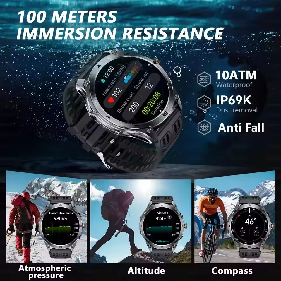 Jam Tangan Pintar GPS Terinteg - Outdoor Lighting Track ulasan dan harga