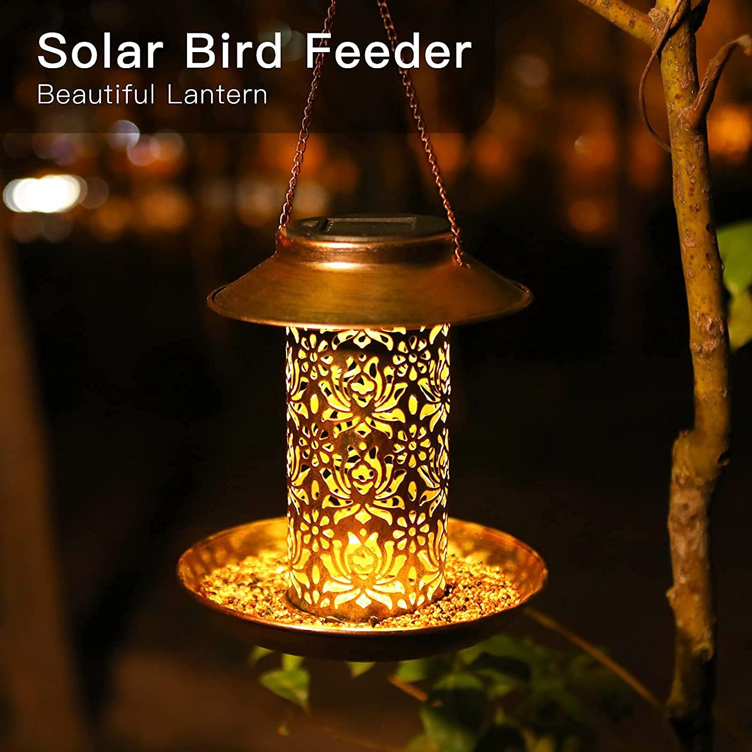 Rumah Burung Gantung Logam Lua - Outdoor Lighting Ideas For Backyard ulasan dan harga